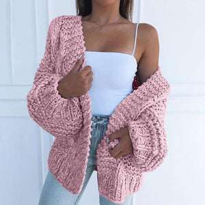 Spring Sweater Women 2020 Plus Size Knitted Fashion Sweater Jacket Black Cotton Cardigan Female Casual Korean Cardigan Sweaters