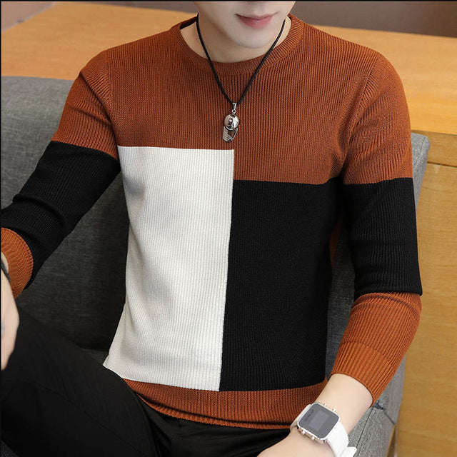 2019 Winter New Arrivals Thick Warm Sweaters O-Neck Wool Sweater Men Brand Clothing Knitted Cashmere Pullover Men m-3xl