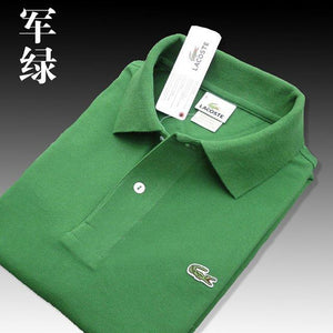 Man Polo Shirt Brand Mens Casual Deer Embroidery Polo shirt Men Short Sleeve High Quantity Polo Men