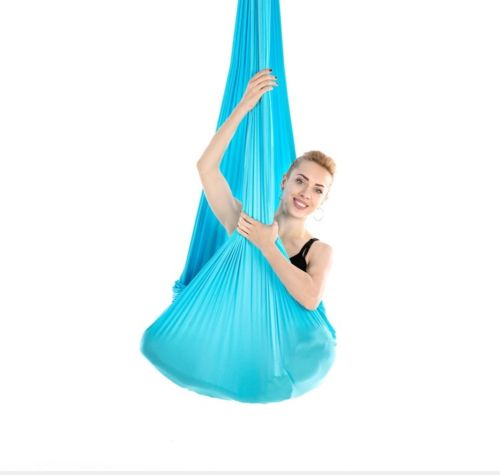 Yoga Swing Aerial Hammock Trapeze Inversion Anti-gravity Large Strong 5x2.8m Yoga Body Building Workout Fitness Equipment