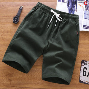 2020 Summer Men's shorts Casual Loose Cropped Trousers Sports Shorts Loose Knit Straight Casual Pants Cotton Short Pants New 4XL