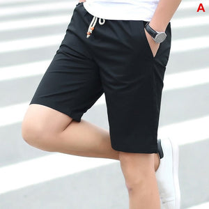 2020 Summer Men's shorts Casual Loose Cropped Trousers Sports Shorts Loose Knit Straight Casual Pants Cotton Short Pants New 4XL