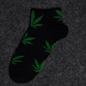 spring and autumn casual long paragraph weed boat socks Fashion comfortable high quality cotton socks  leaf maple leaves