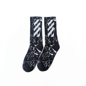 spring and autumn casual long paragraph weed boat socks Fashion comfortable high quality cotton socks  leaf maple leaves