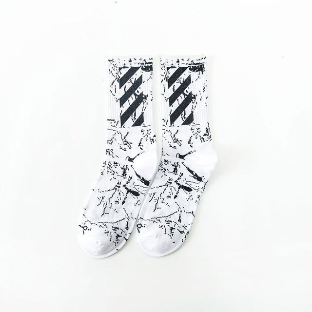 spring and autumn casual long paragraph weed boat socks Fashion comfortable high quality cotton socks  leaf maple leaves