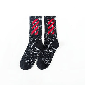 spring and autumn casual long paragraph weed boat socks Fashion comfortable high quality cotton socks  leaf maple leaves